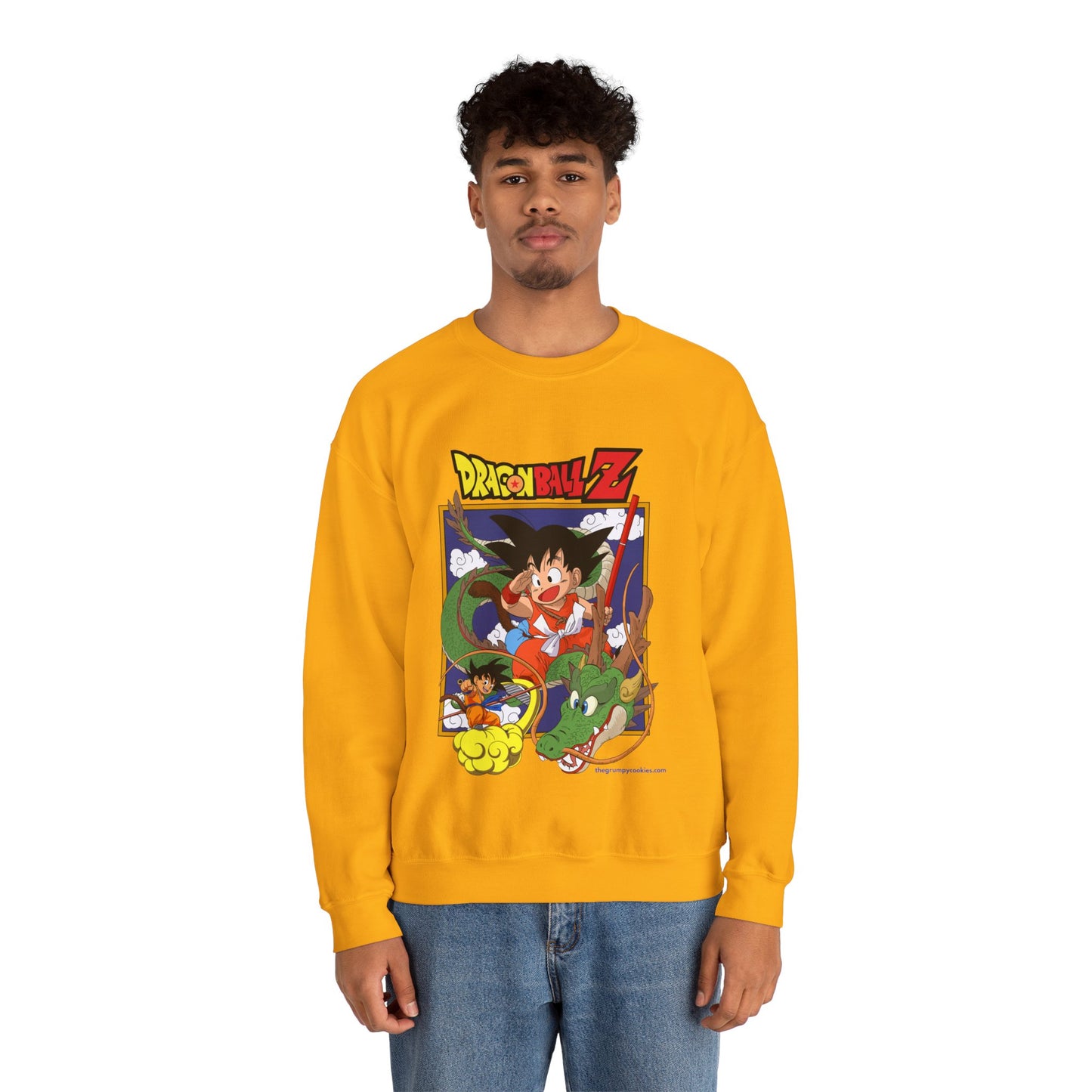 Dragon Ball - Old School DBZ Unisex Heavy Blend™ Crewneck Sweatshirt