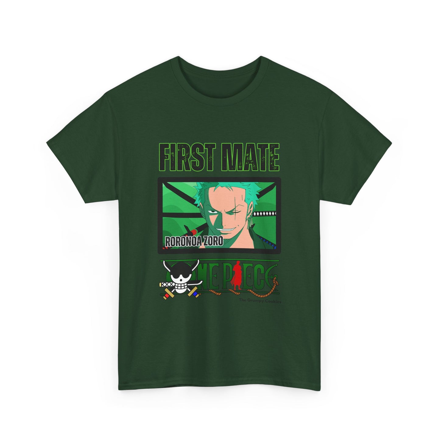 One Piece - First Mate Zoro Unisex Heavy Cotton Tee