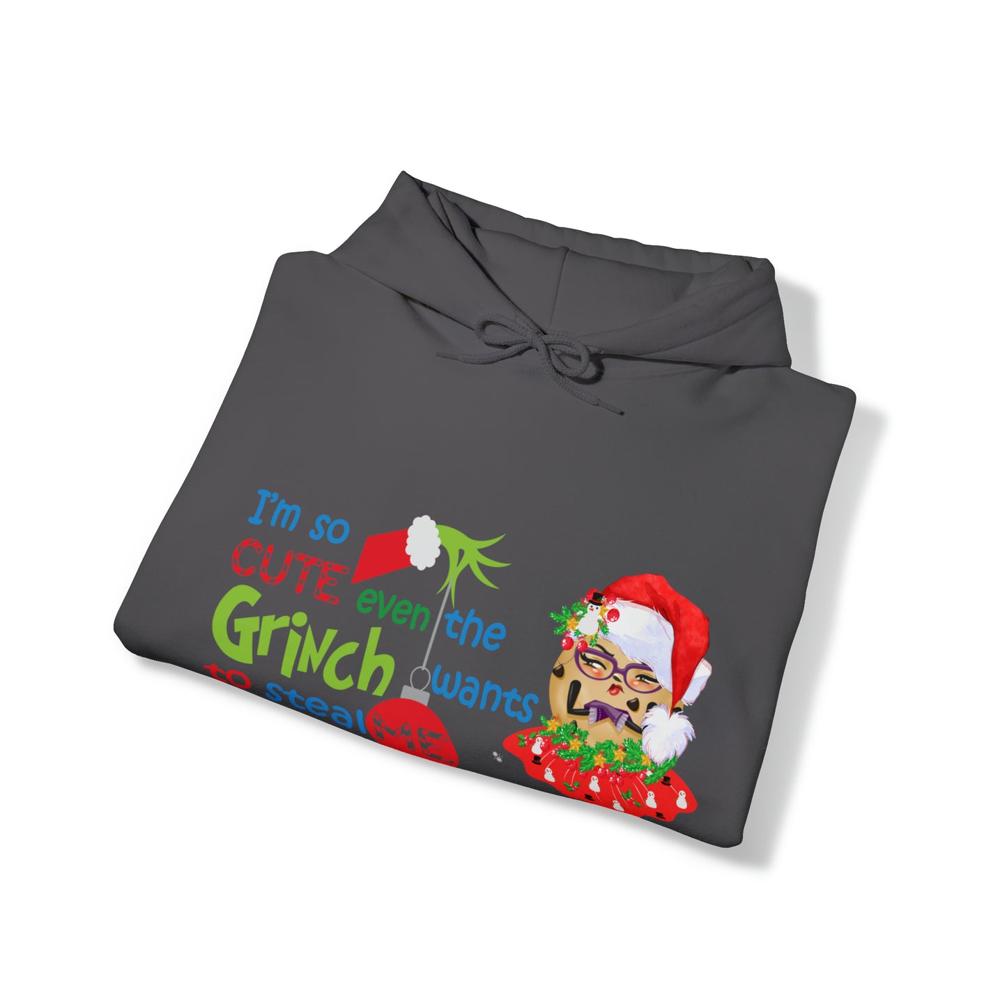 The Grumpy Cookies - Even the Grinch Loves TGC Unisex Heavy Blend™ Hooded Sweatshirt