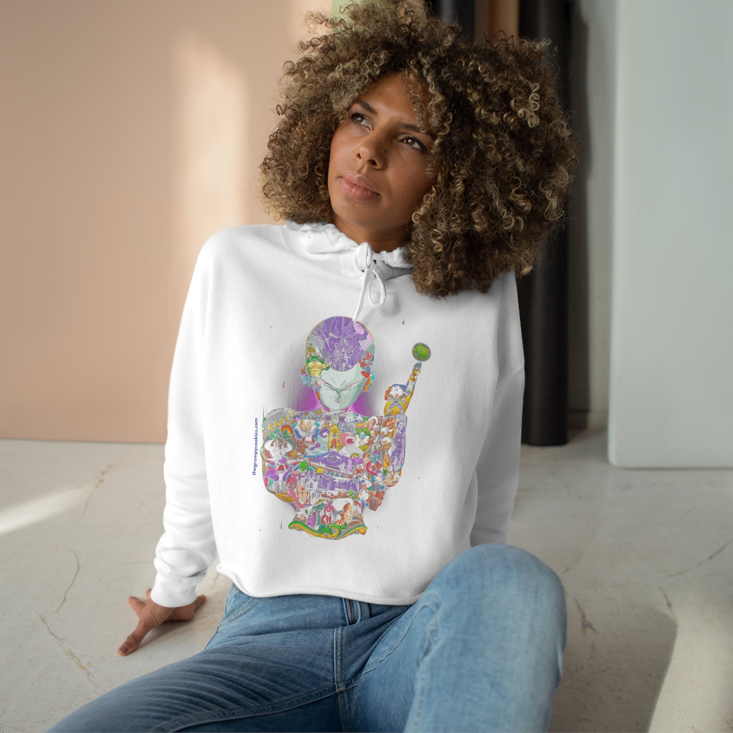 Dragon Ball - Frieza Crop Hoodie