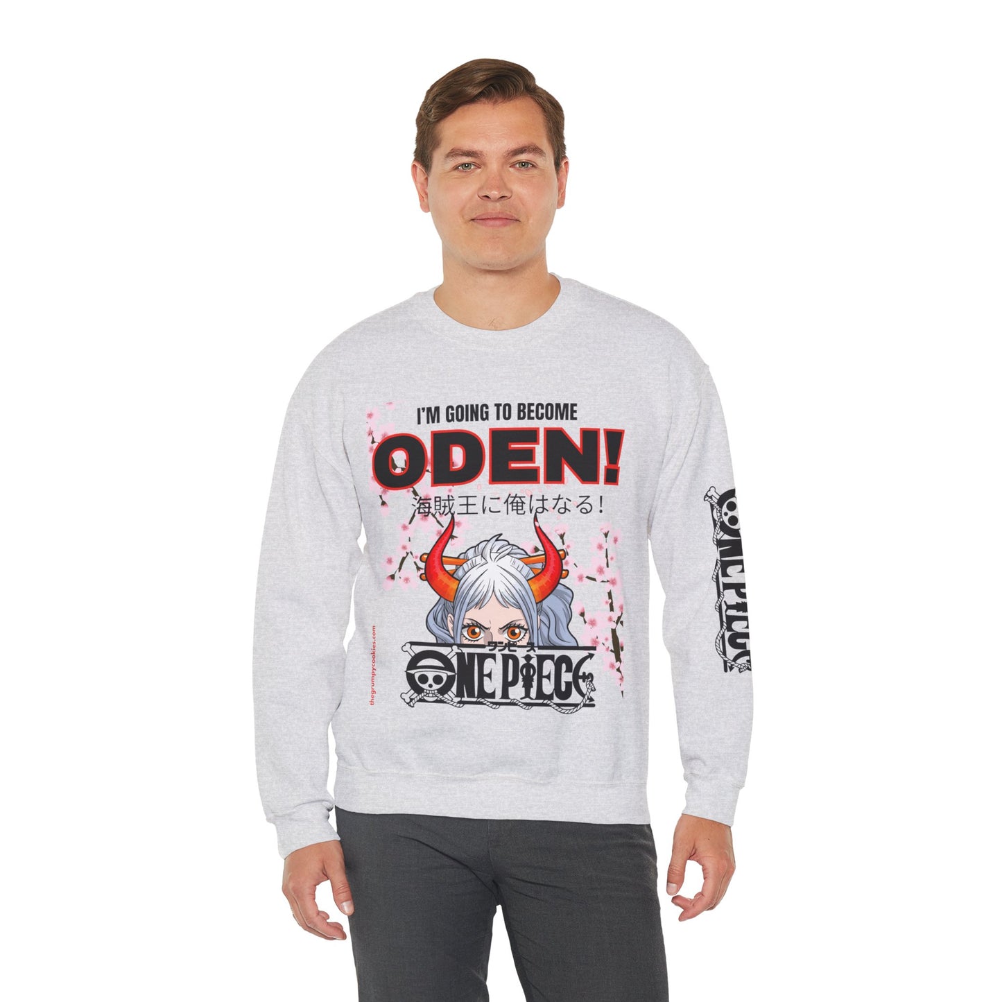 One Piece - I Will Be Oden Unisex Heavy Blend™ Crewneck Sweatshirt