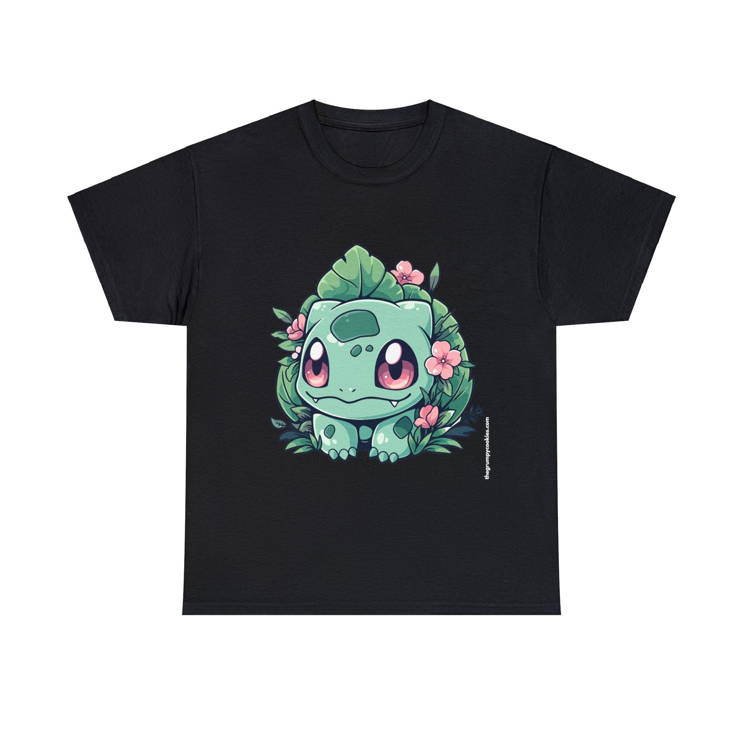 Pokemon - Flowering Bulba Unisex Heavy Cotton Tee