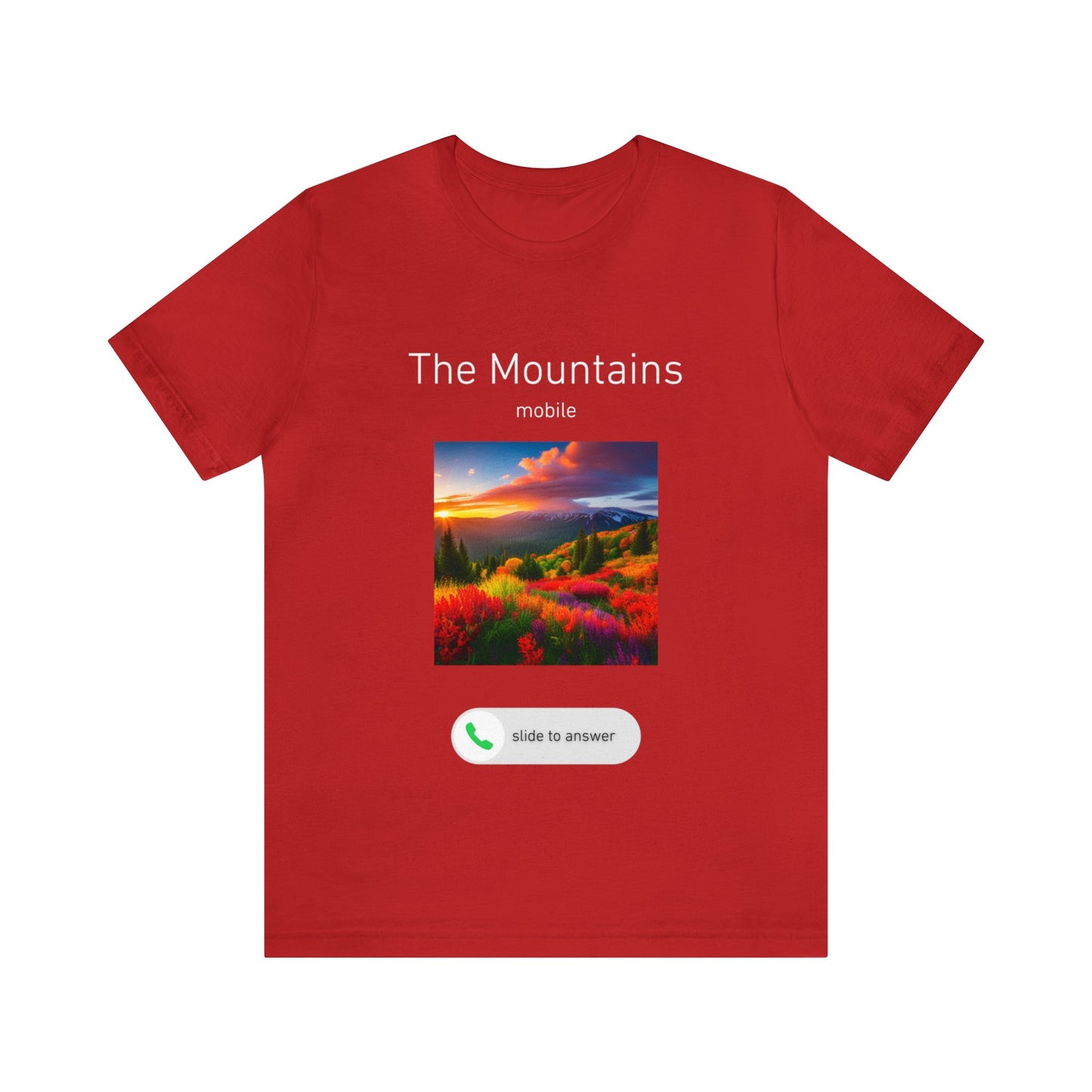 The Grumpy Cookies - Mountains Calling Short Sleeve Tee