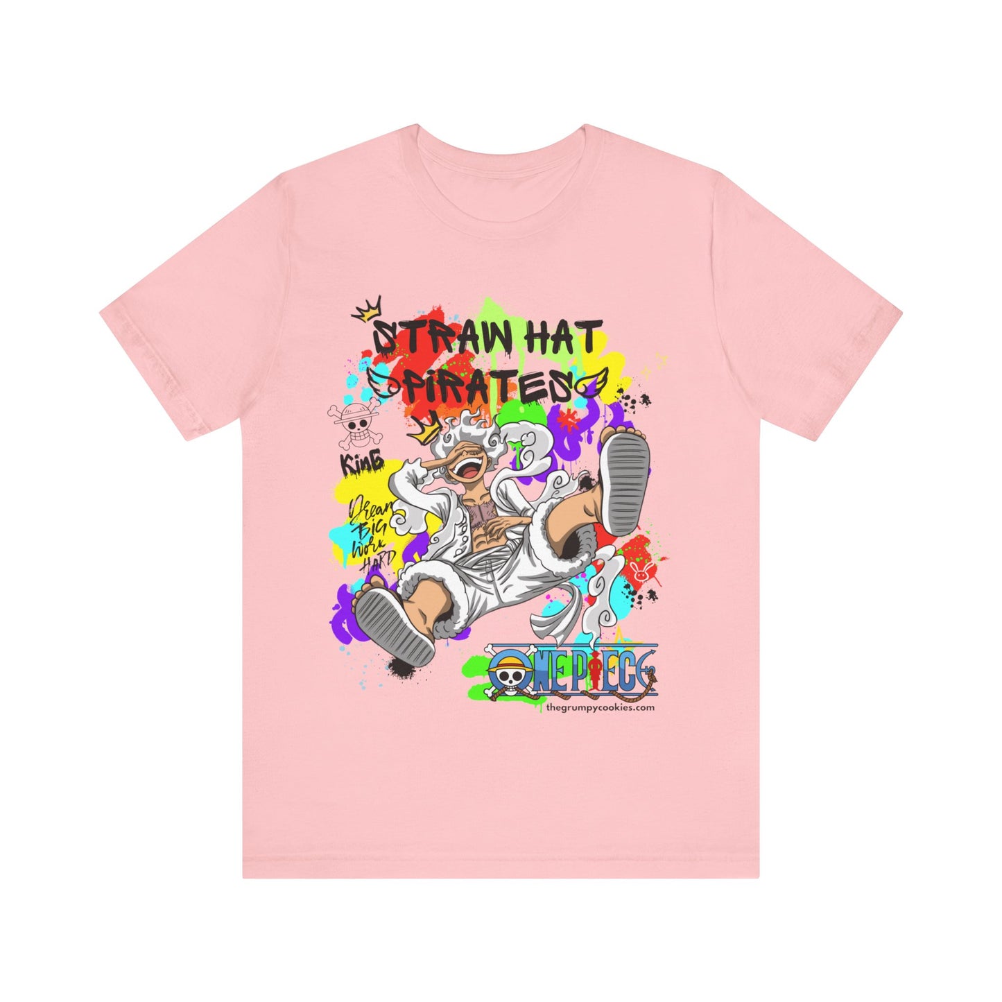 One Piece - Graffiti Luffy Unisex Jersey Short Sleeve Tee