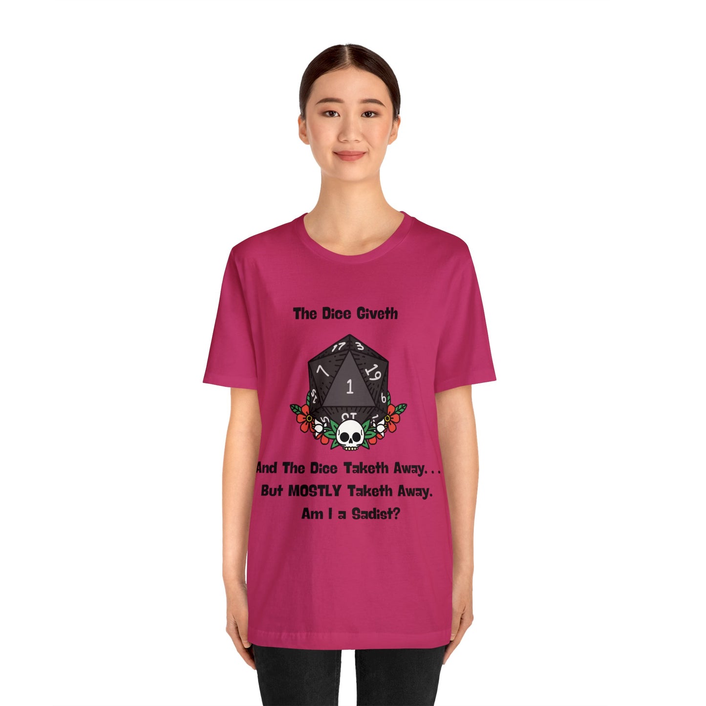Dungeons & Dragons - Am I a Sadist? Short Sleeve Tee