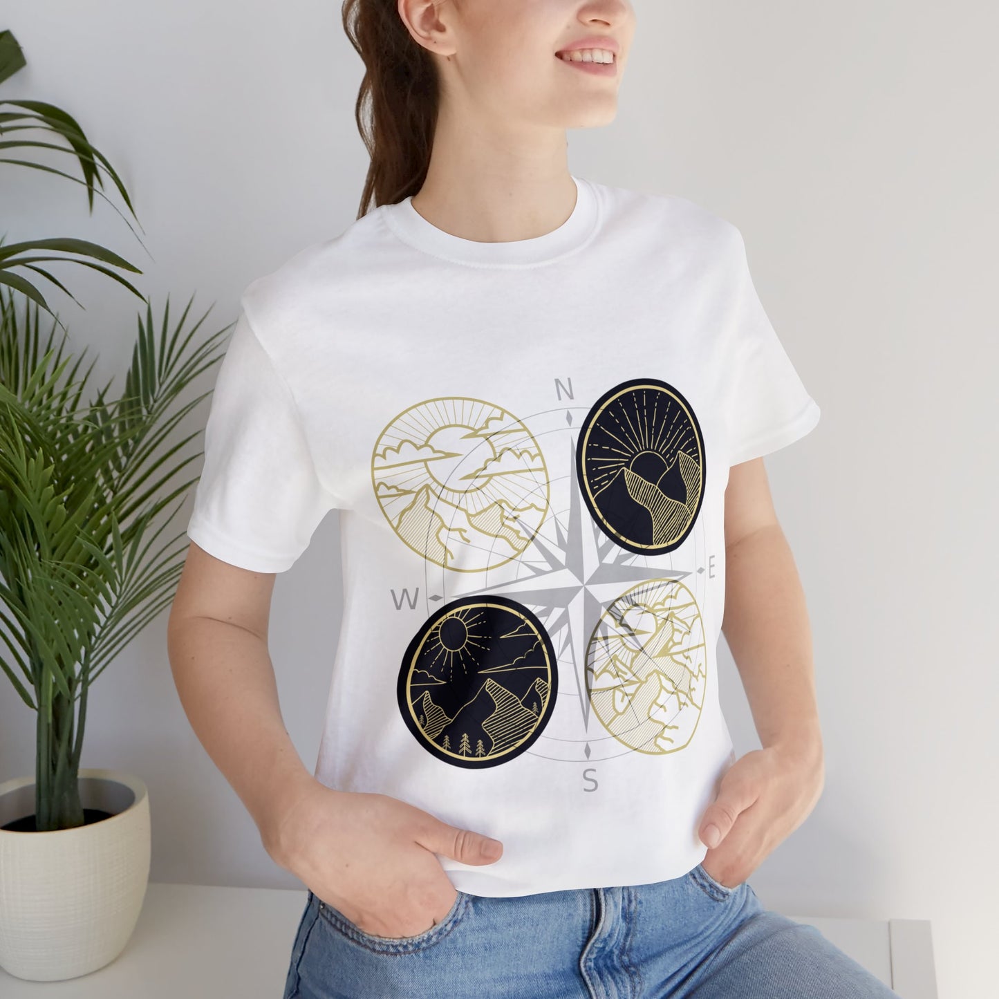 The Grumpy Cookies - Compass Short Sleeve Tee