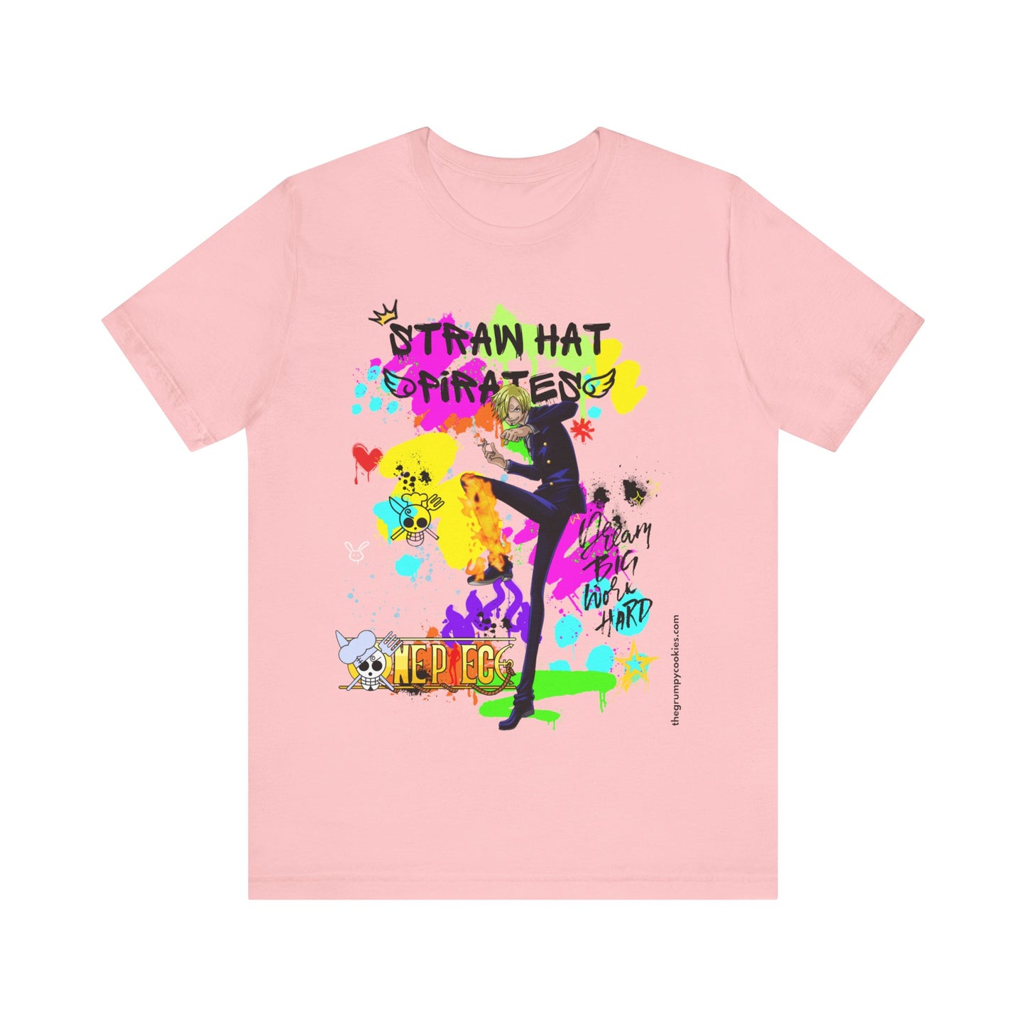One Piece - Graffiti Sanji Unisex Jersey Short Sleeve Tee