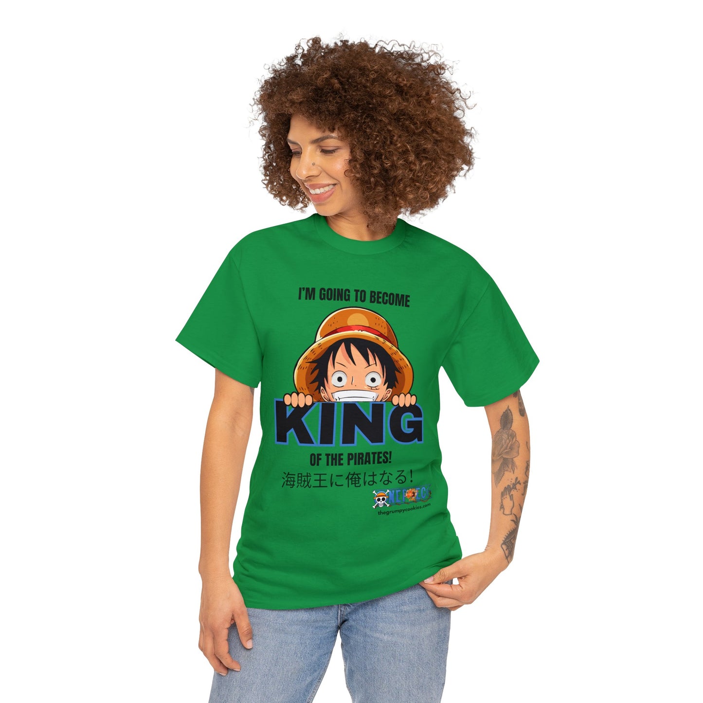 One Piece - King of the Pirates Unisex Heavy Cotton Tee