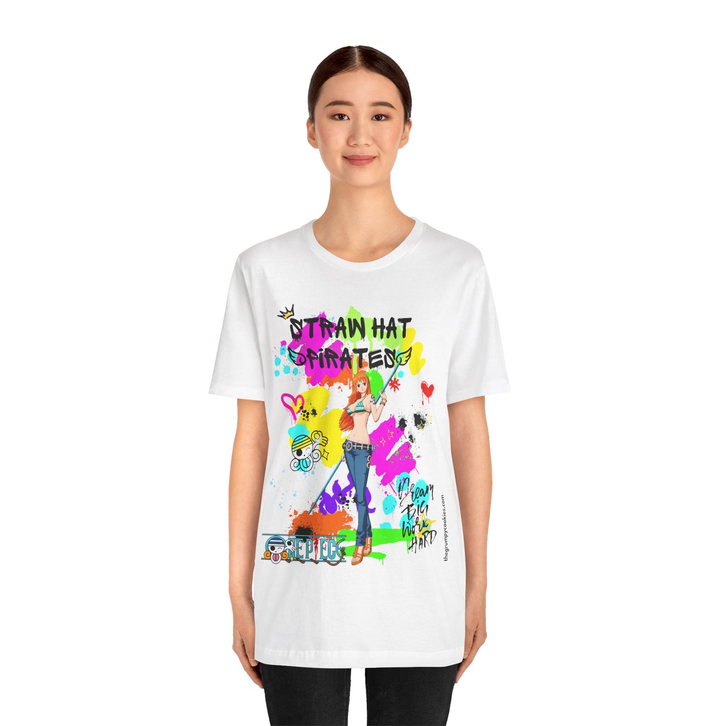 One Piece - Graffiti Nami Unisex Jersey Short Sleeve Tee