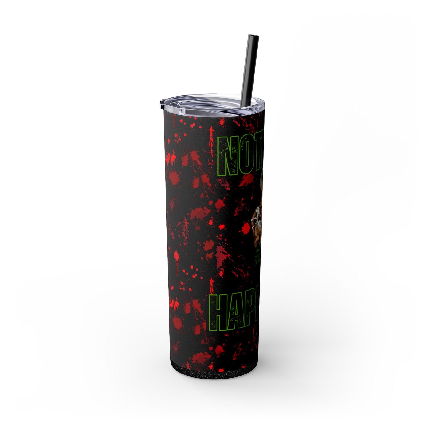 One Piece - Zoro Nothing Happened Skinny Tumbler with Straw, 20oz