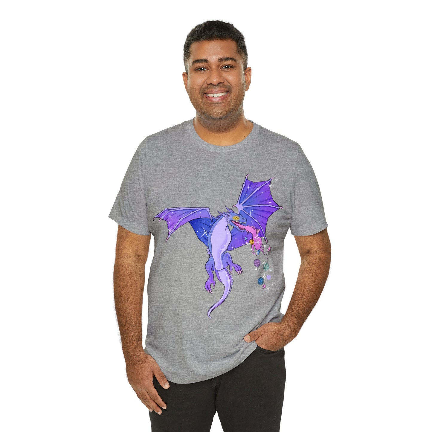Dungeons & Dragons - Purple Dragon Short Sleeve Tee