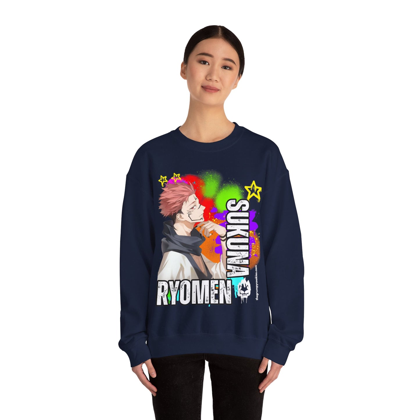 Jujutsu Kaisen - Sakuna Ryomen Unisex Heavy Blend™ Crewneck Sweatshirt