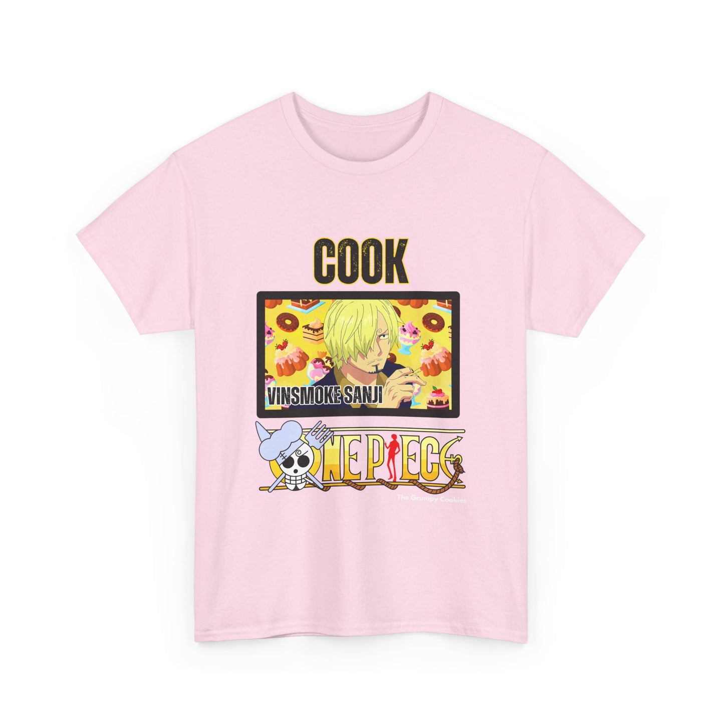 One Piece - Cook Sanji Unisex Heavy Cotton Tee