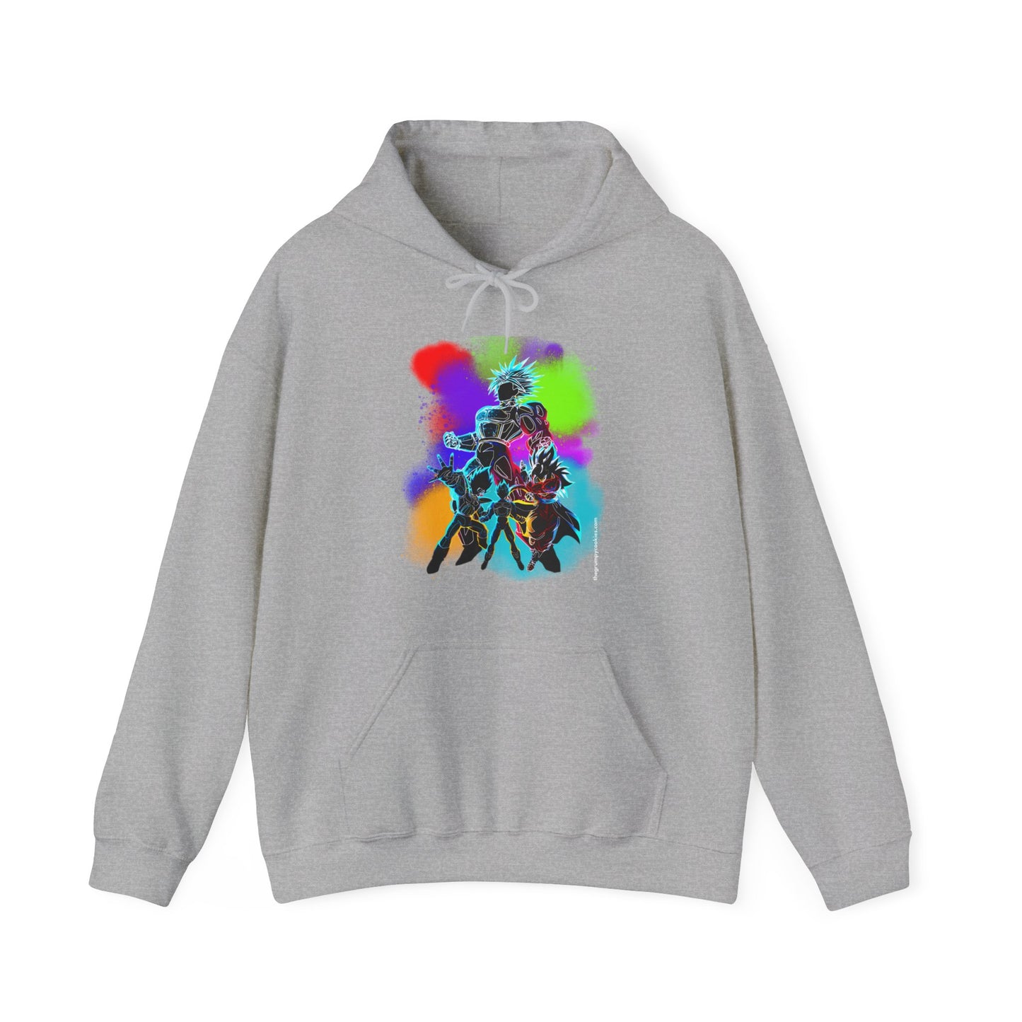 Dragon Ball - Technicolor Unisex Heavy Blend™ Hooded Sweatshirt