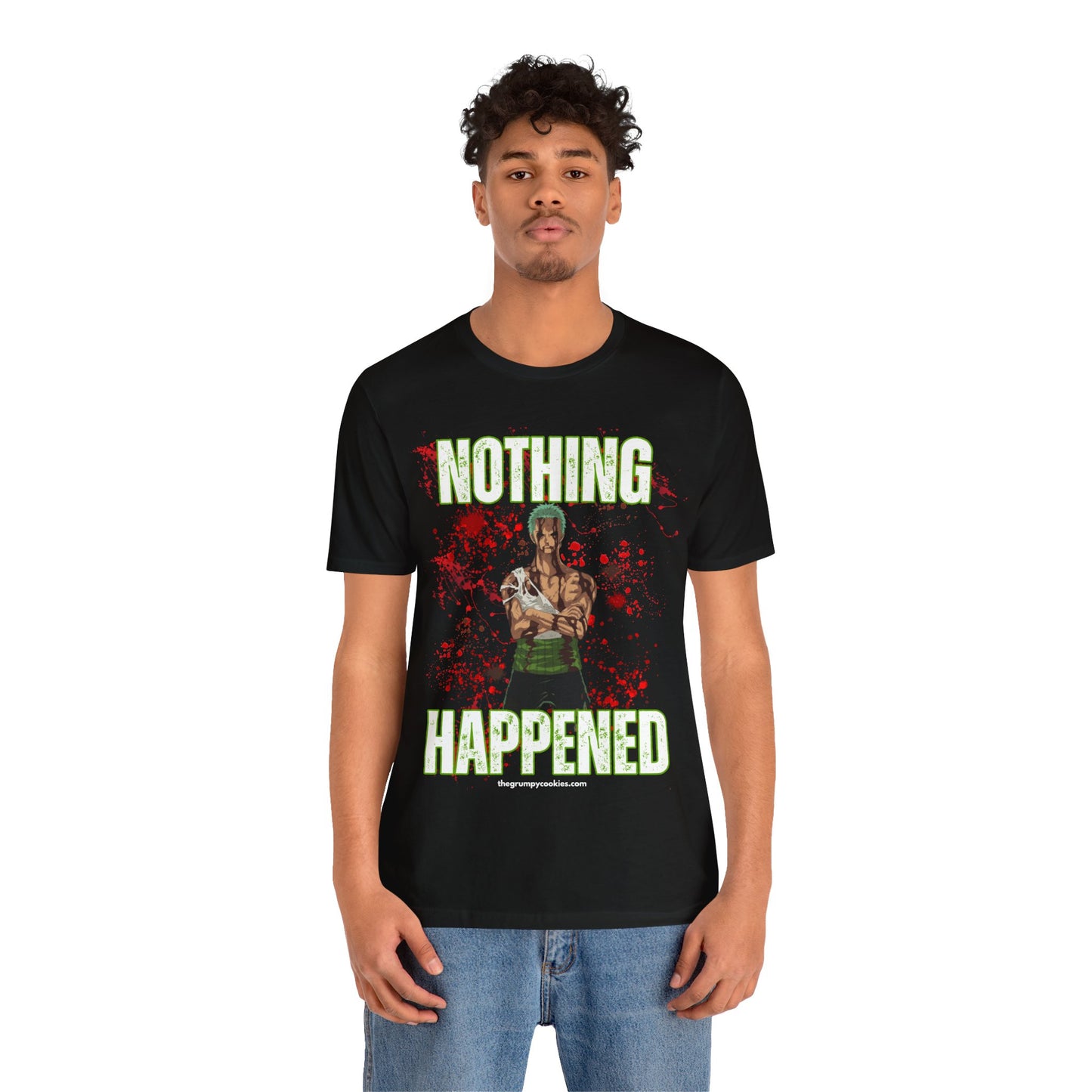 One Piece - Nothing Happened Unisex Jersey Short Sleeve Tee