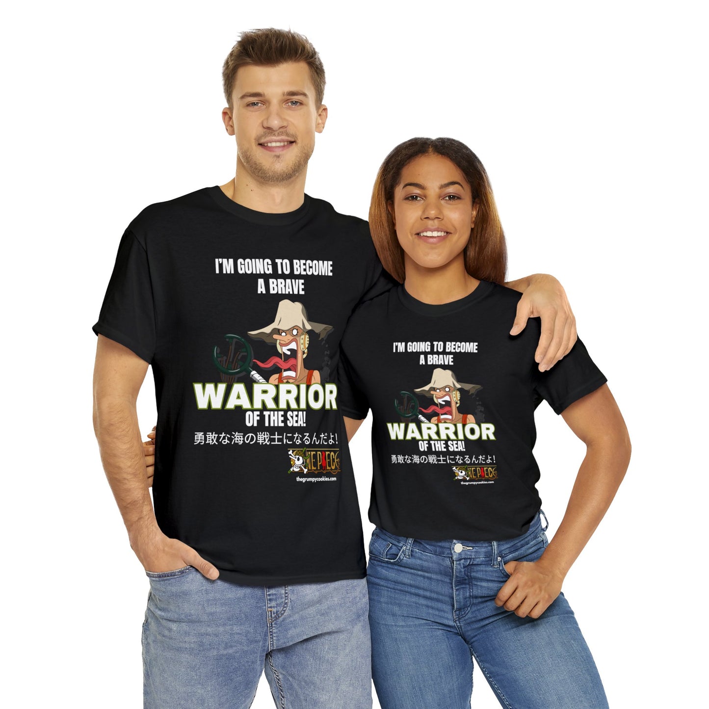 One Piece - Brave-ish Warrior of the Sea Unisex Heavy Cotton Tee