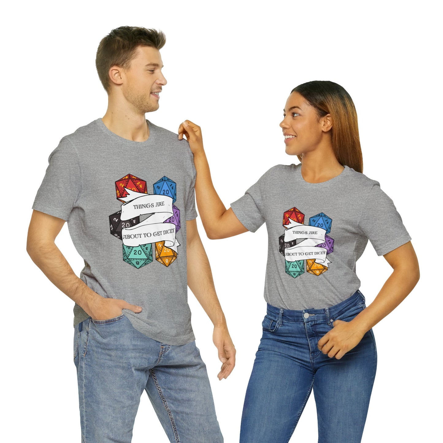 Dungeons & Dragons - Dicey Short Sleeve Tee