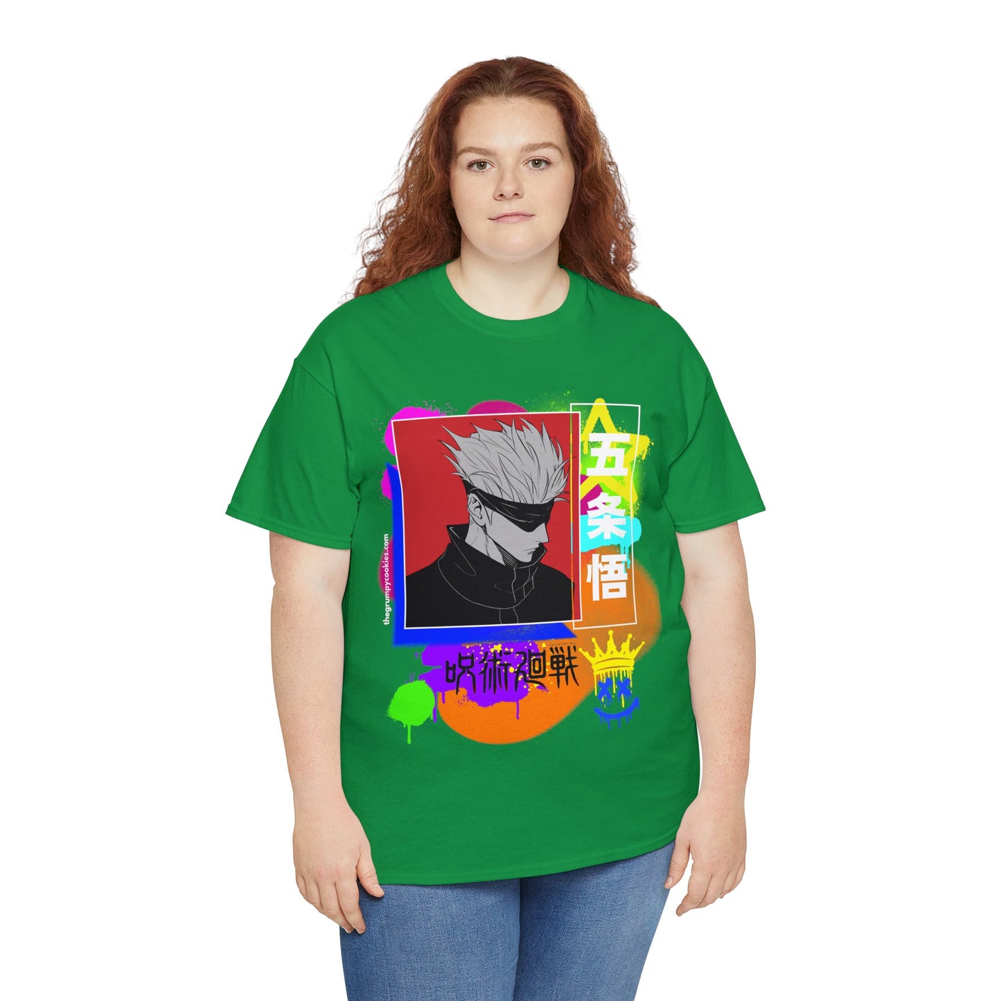 Jujutsu Kaisen - Emo Gojo Unisex Heavy Cotton Tee