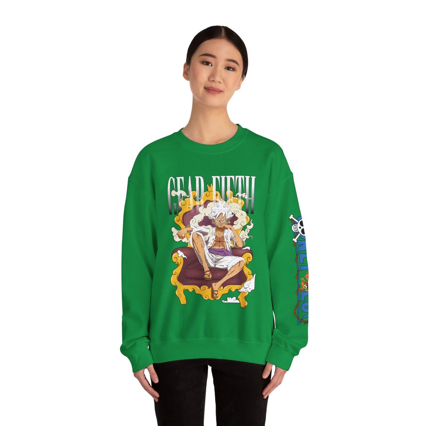 One Piece - Gear Fifth Unisex Heavy Blend™ Crewneck Sweatshirt