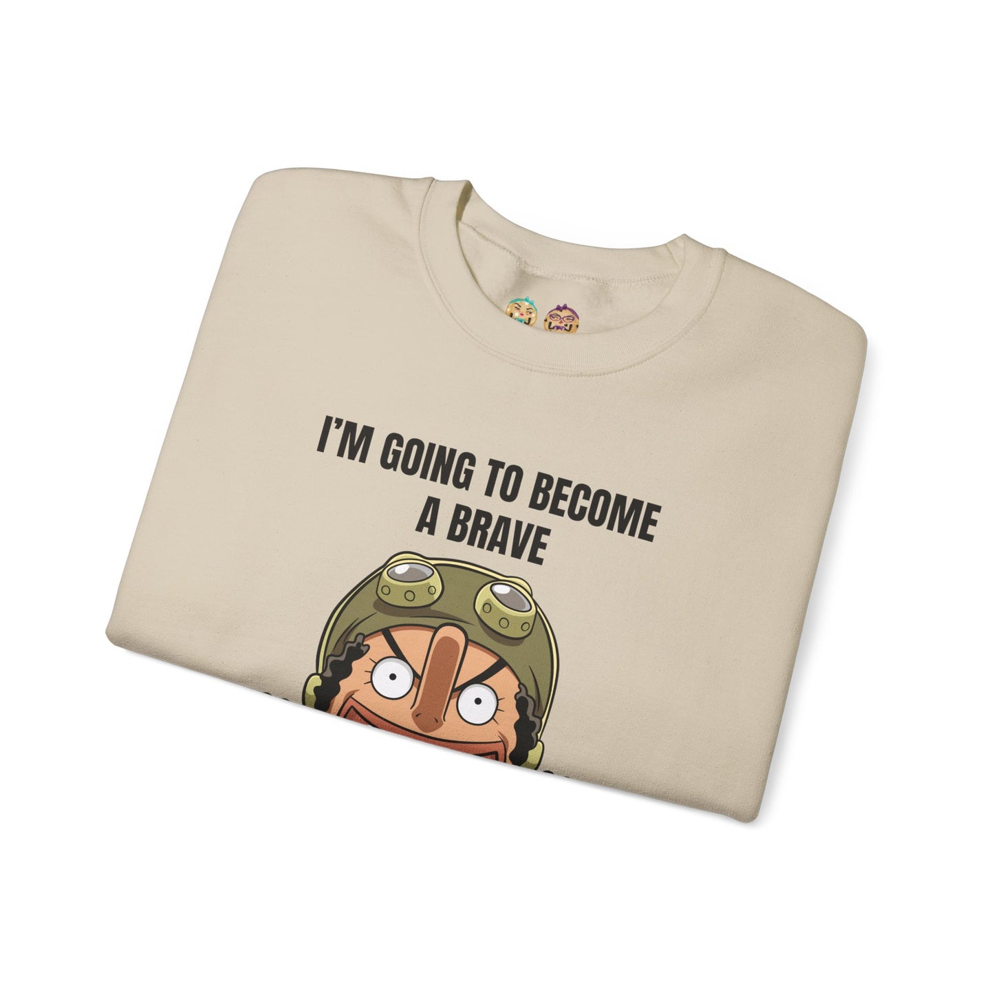 One Piece - Brave Warrior of the Sea Unisex Heavy Blend™ Crewneck Sweatshirt