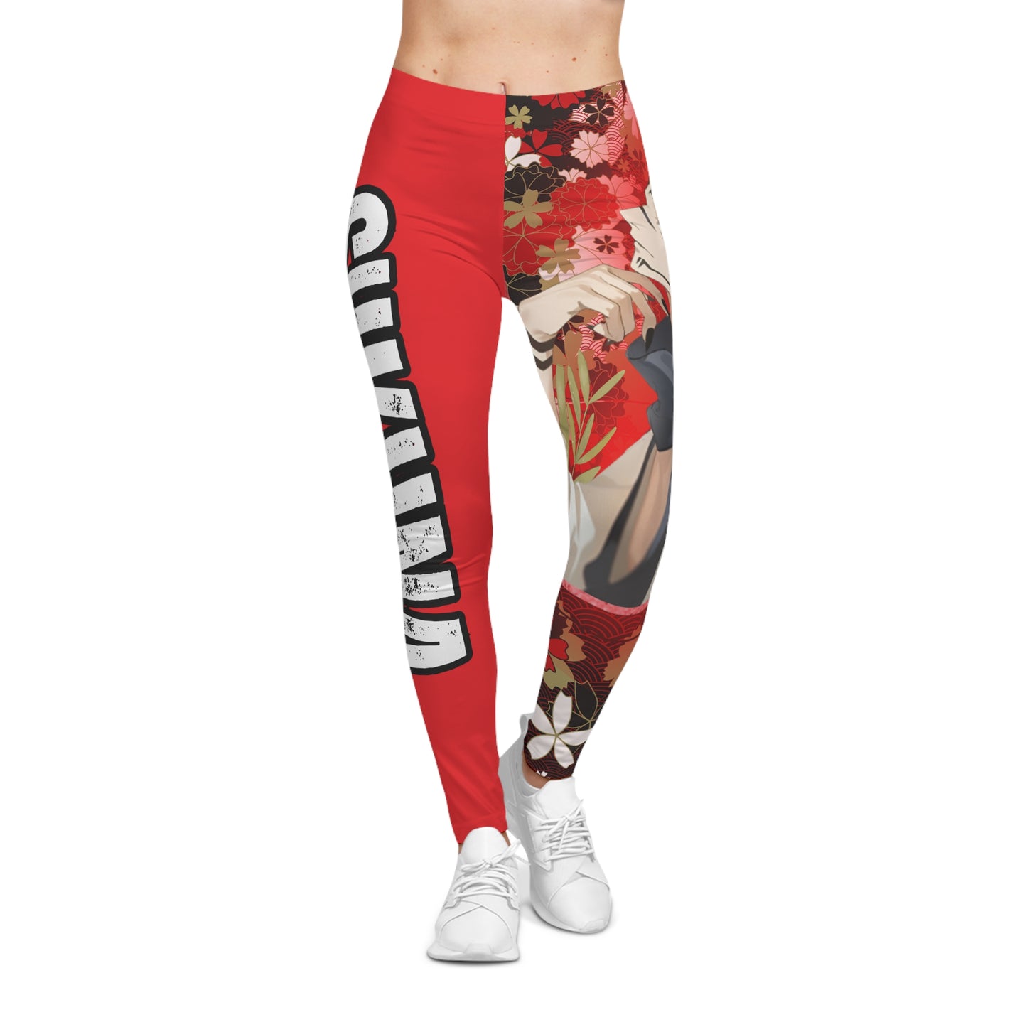 Jujustu Kaisen - Stop & Smell The Flowers Women's Casual Leggings