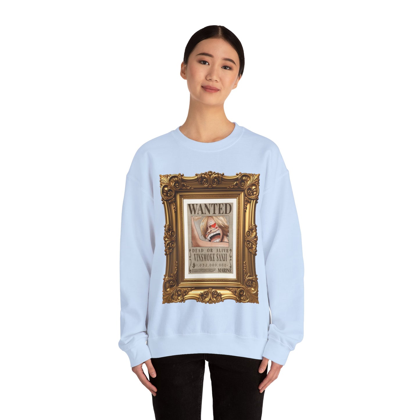 One Piece - Fine Art Sanji Unisex Heavy Blend™ Crewneck Sweatshirt
