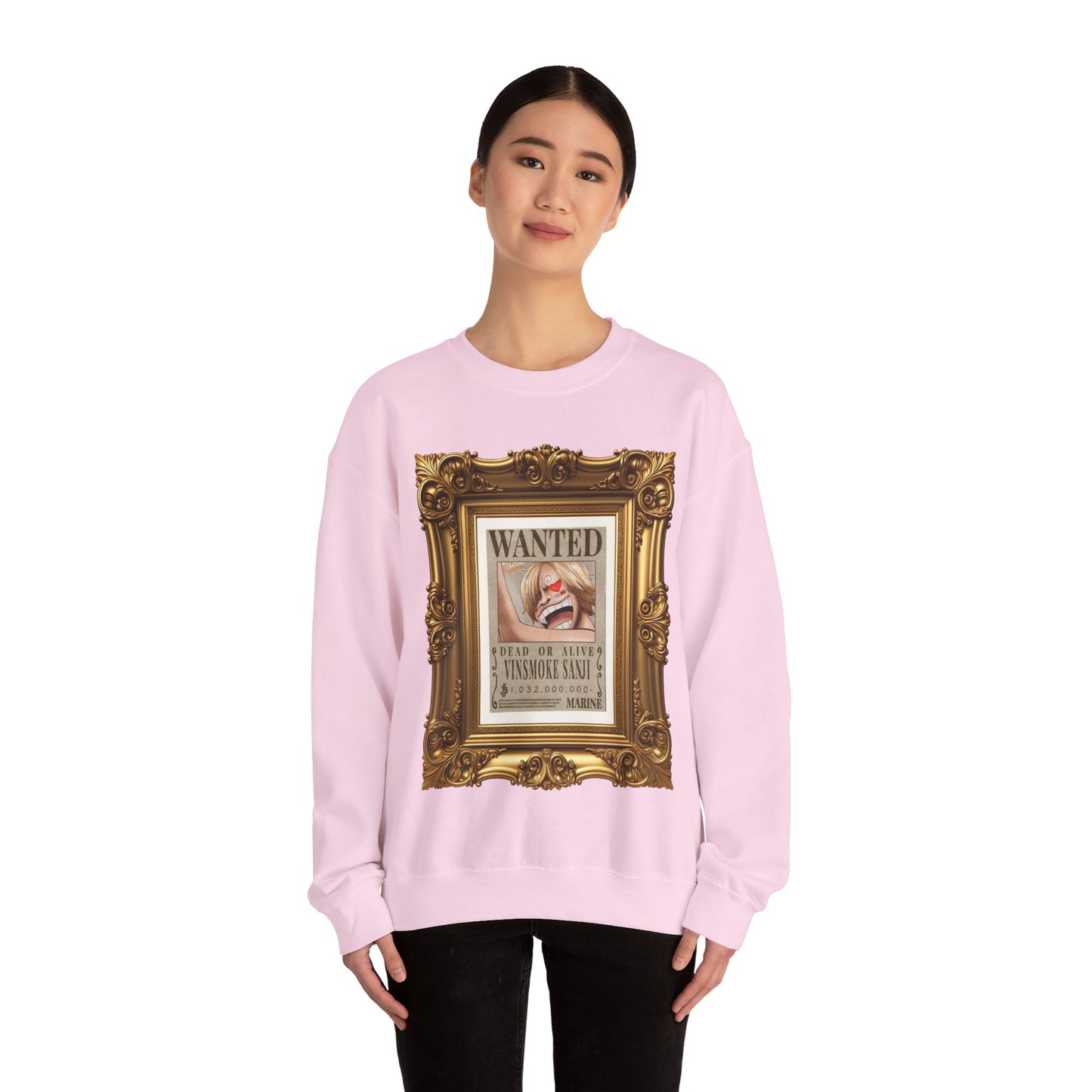 One Piece - Fine Art Sanji Unisex Heavy Blend™ Crewneck Sweatshirt