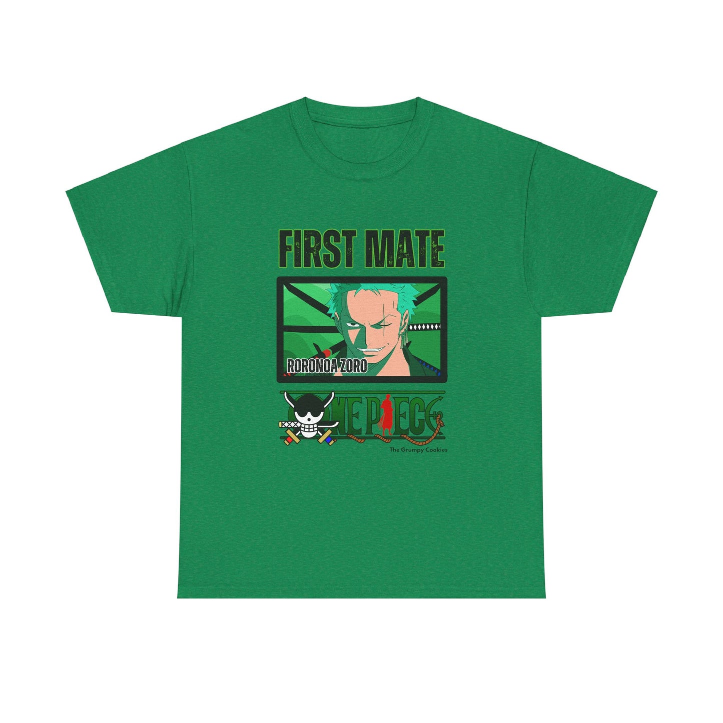 One Piece - First Mate Zoro Unisex Heavy Cotton Tee