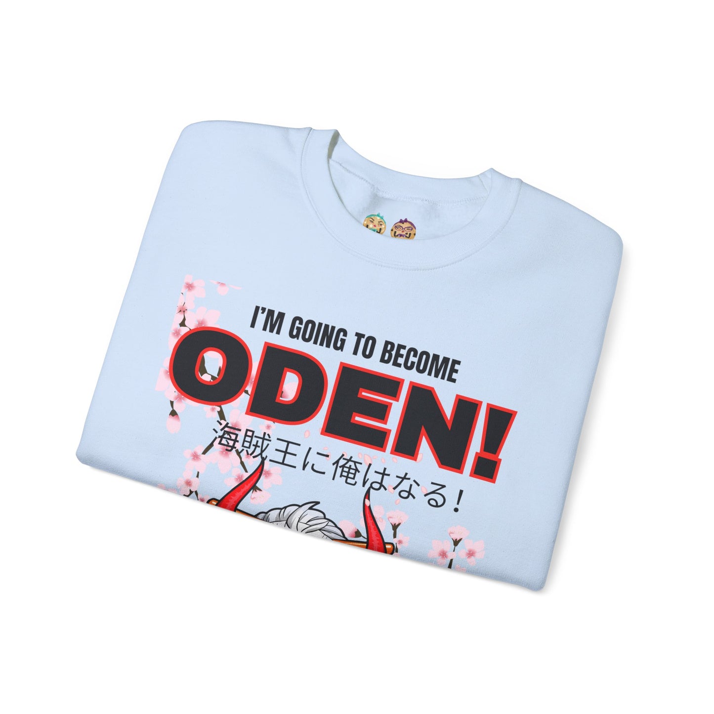 One Piece - I Will Be Oden Unisex Heavy Blend™ Crewneck Sweatshirt