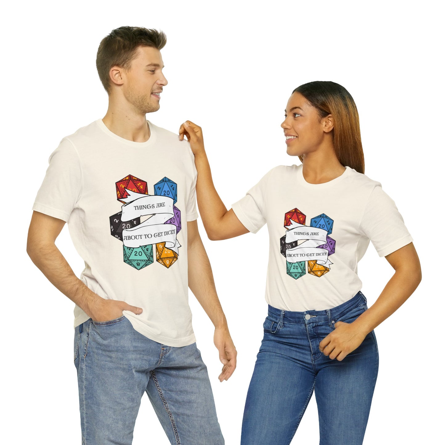 Dungeons & Dragons - Dicey Short Sleeve Tee