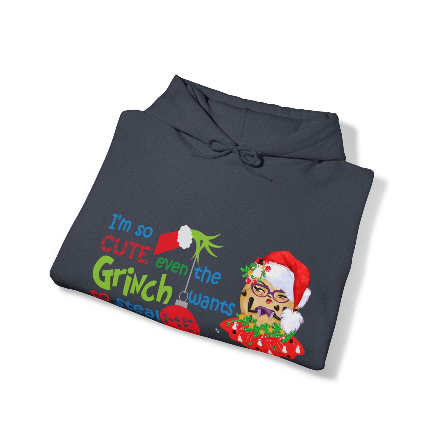The Grumpy Cookies - Even the Grinch Loves TGC Unisex Heavy Blend™ Hooded Sweatshirt