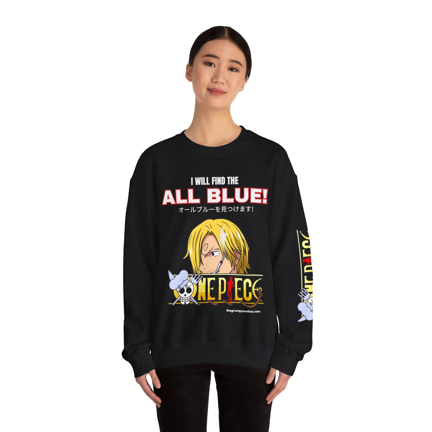 One Piece - Dream Follower Unisex Heavy Blend™ Crewneck Sweatshirt