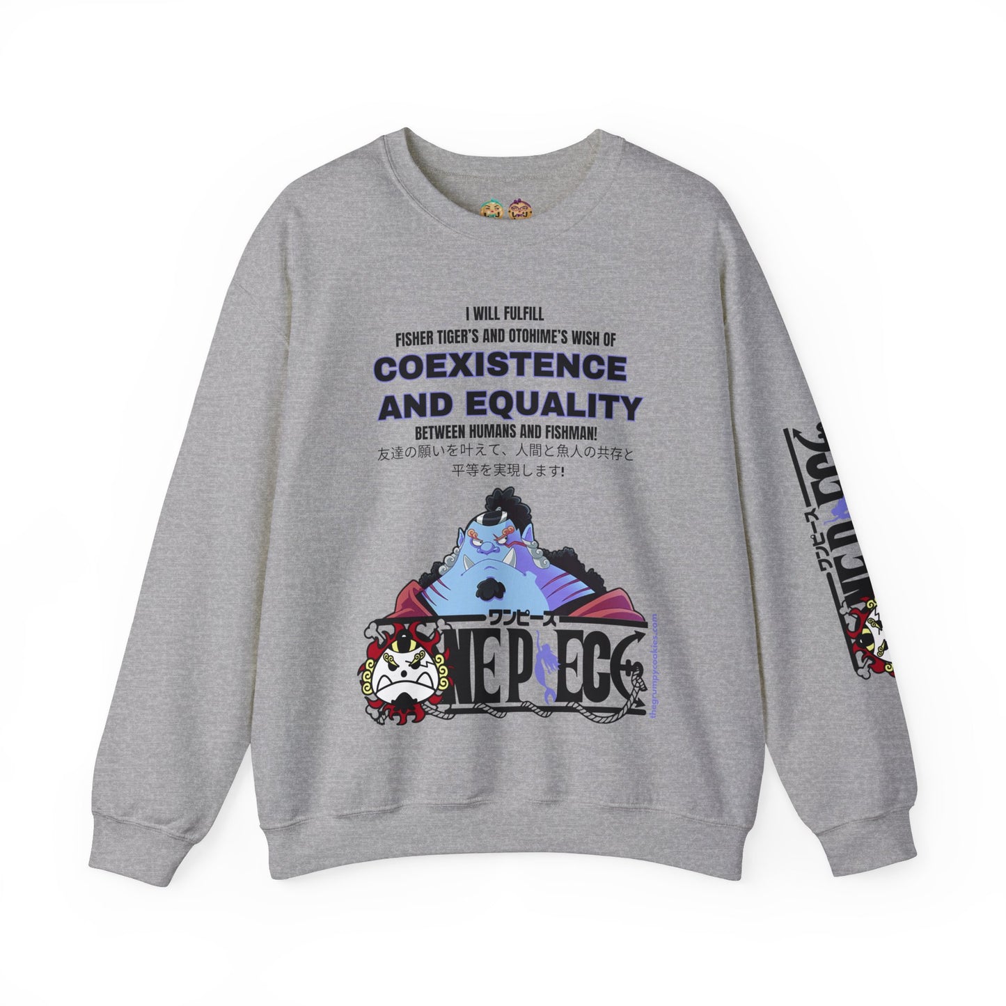 One Piece - Equality Bringer Unisex Heavy Blend™ Crewneck Sweatshirt