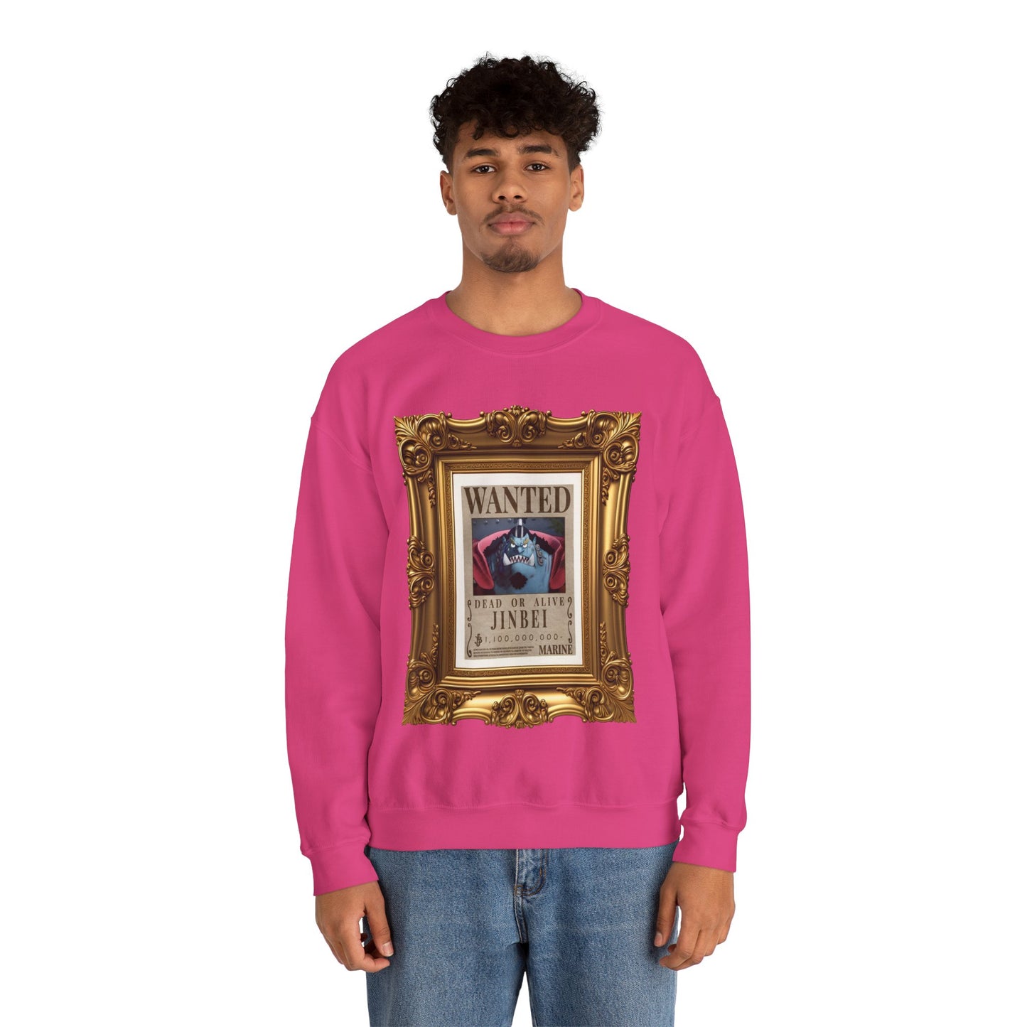 One Piece - Fine Art Jimbei Unisex Heavy Blend™ Crewneck Sweatshirt