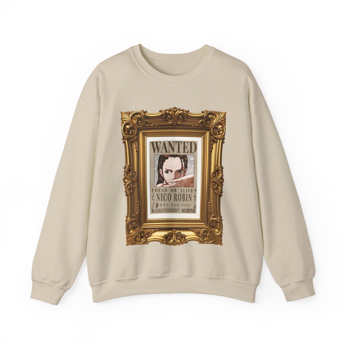 One Piece - Fine Art Robin Unisex Heavy Blend™ Crewneck Sweatshirt
