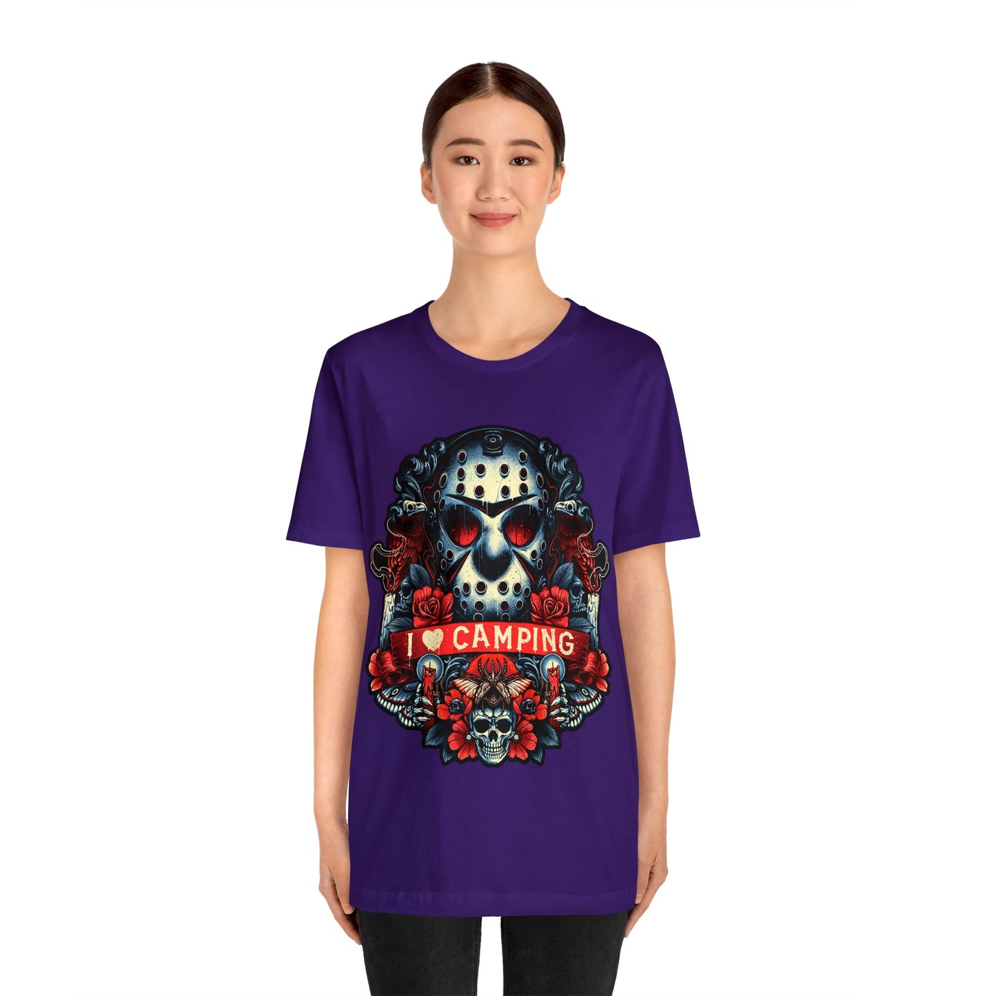 Friday the 13th - I Heart Camping Short Sleeve Tee