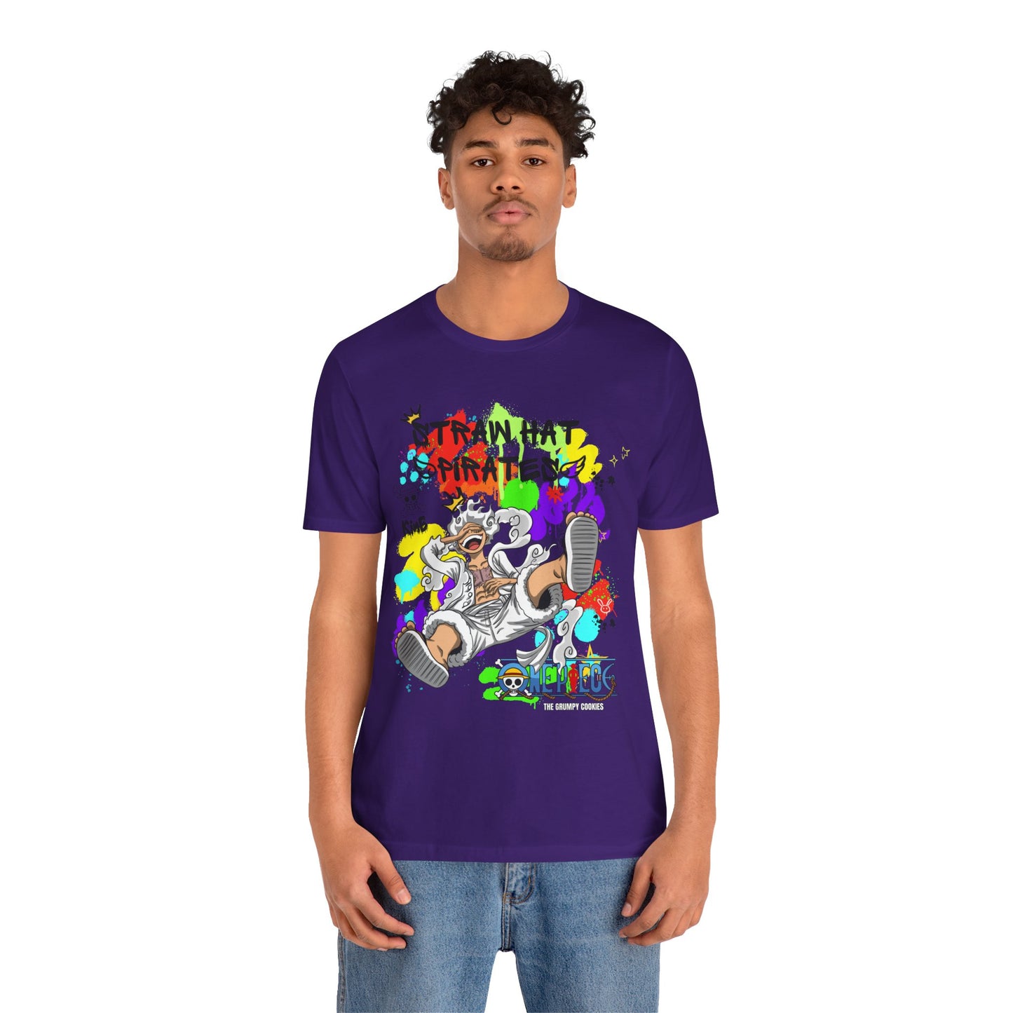 One Piece - Graffiti Luffy Unisex Jersey Short Sleeve Tee