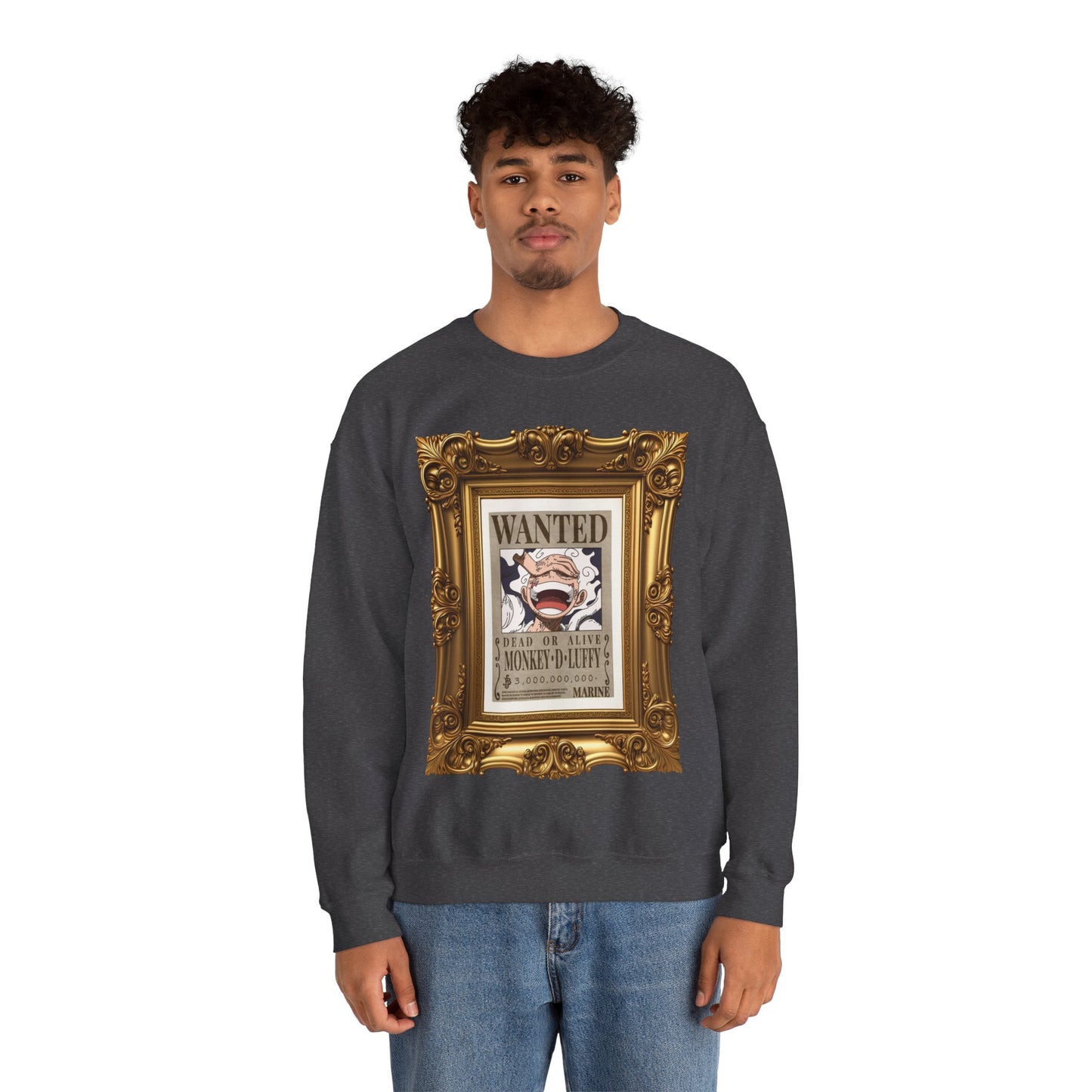 One Piece - Fine Art Luffy Unisex Heavy Blend™ Crewneck Sweatshirt