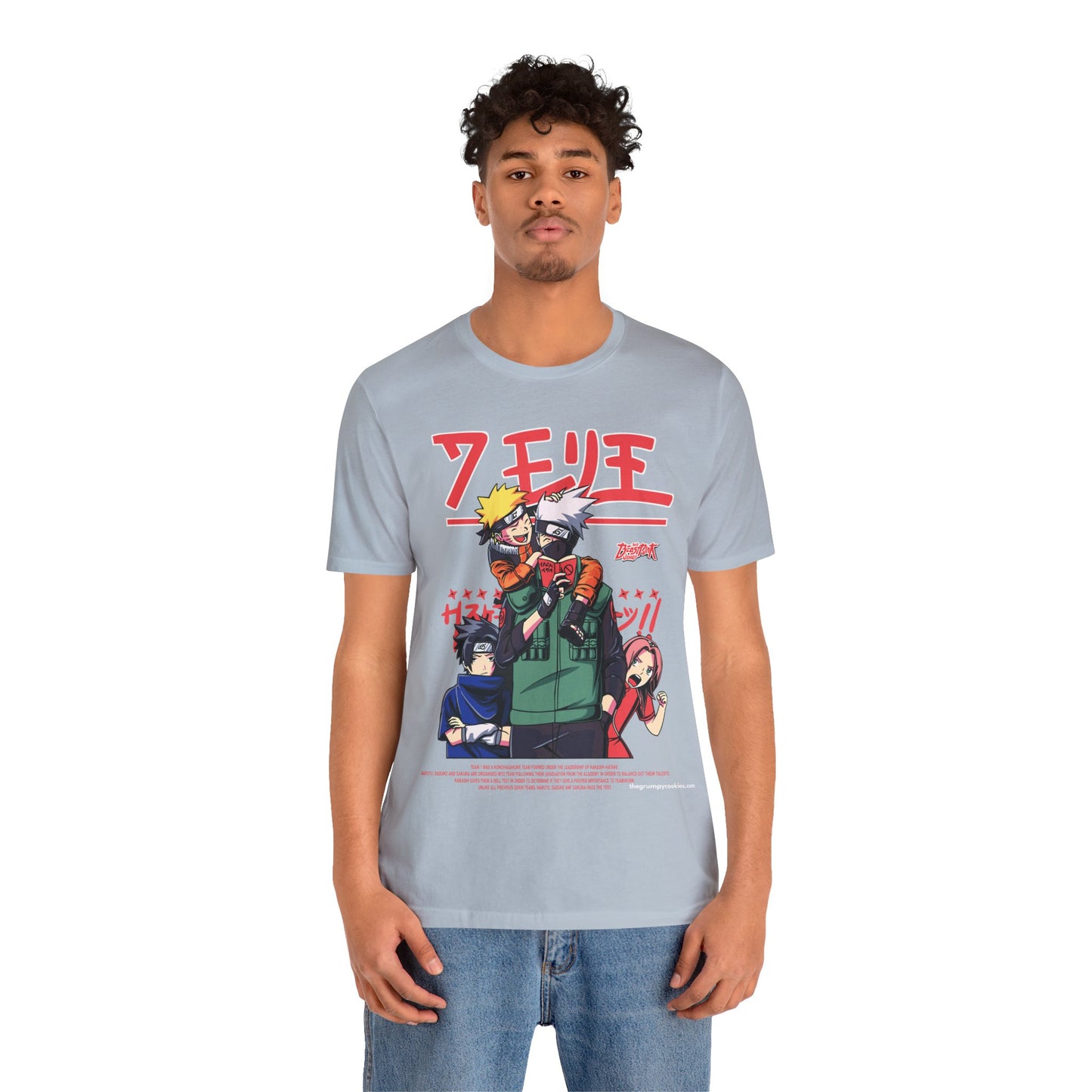 Naruto - Team Kakashi Jersey Short Sleeve Tee