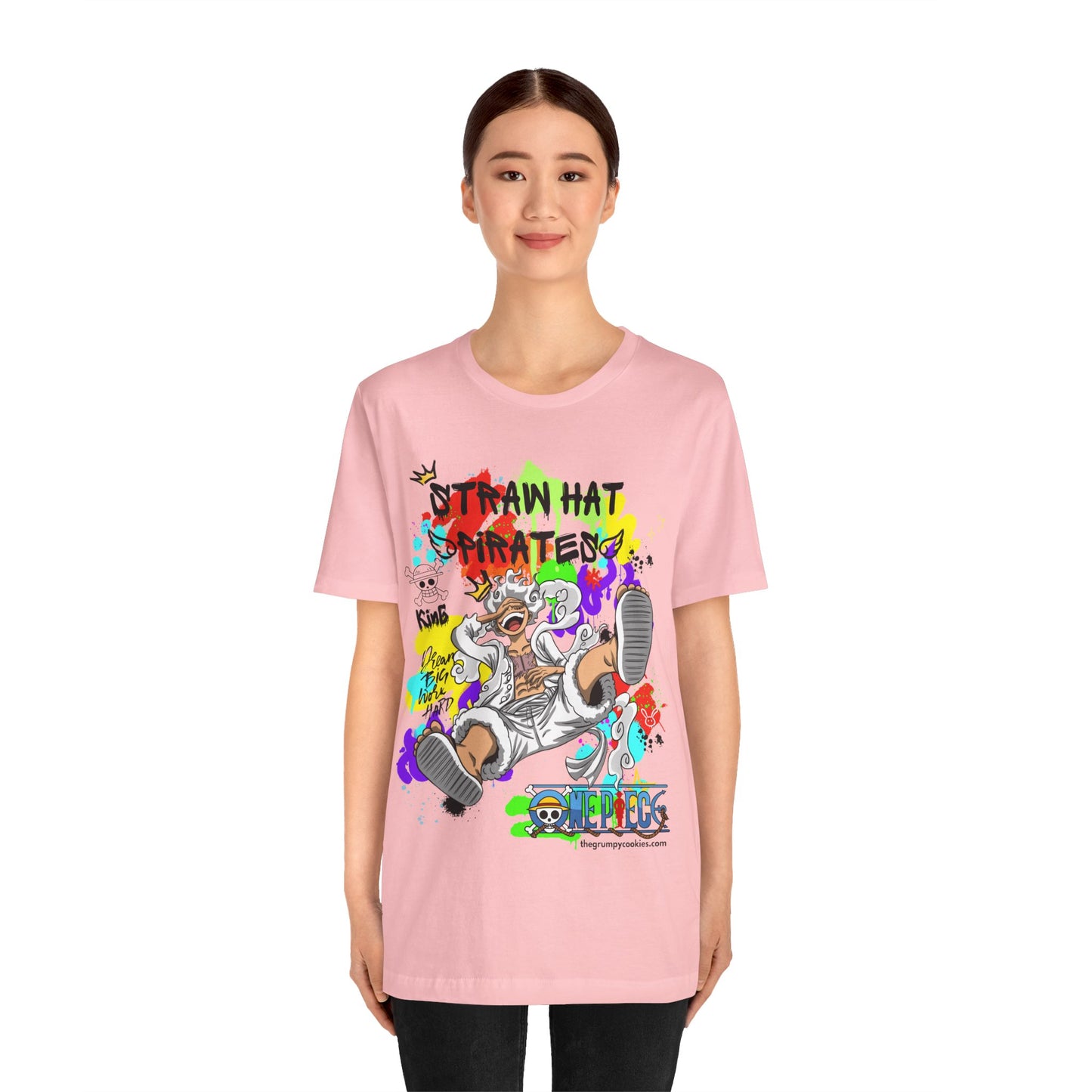 One Piece - Graffiti Luffy Unisex Jersey Short Sleeve Tee
