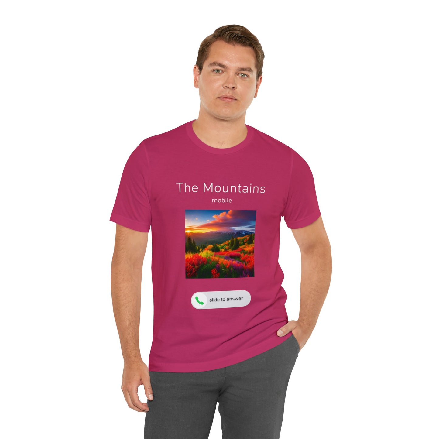 The Grumpy Cookies - Mountains Calling Short Sleeve Tee