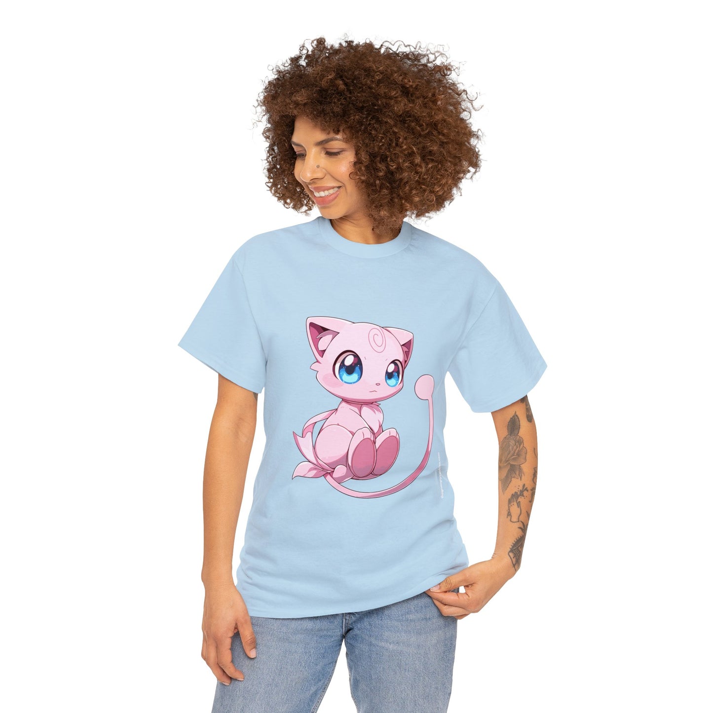 Pokemon - Mew Mew Unisex Heavy Cotton Tee