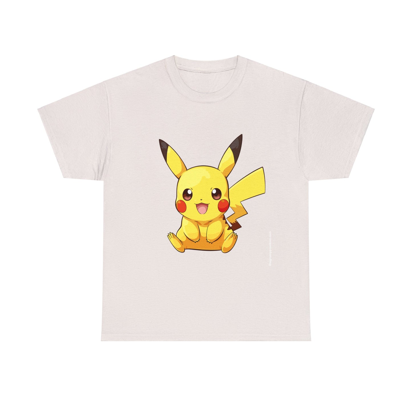 Pokemon - Pika P Unisex Heavy Cotton Tee