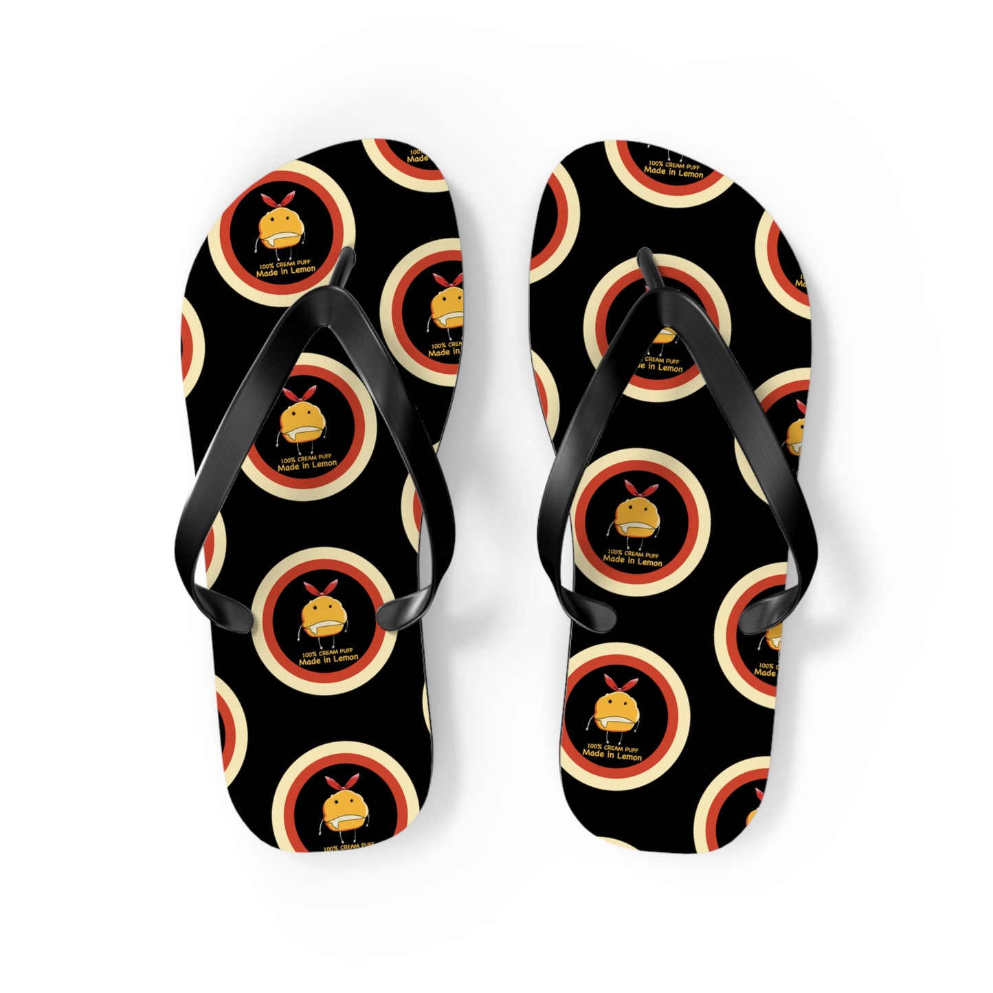 Mashle - Made in Lemon Unisex Flip Flops