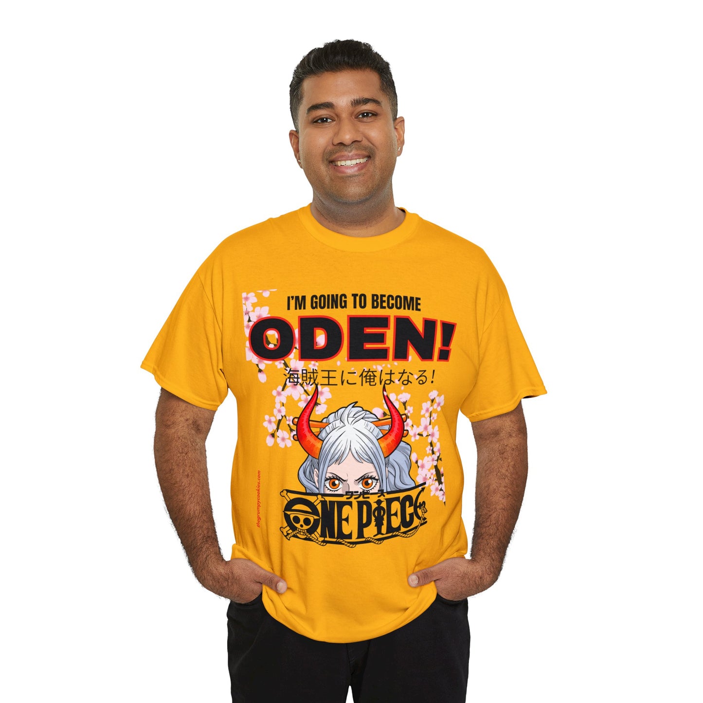 One Piece - I'll Be Oden Unisex Heavy Cotton Tee