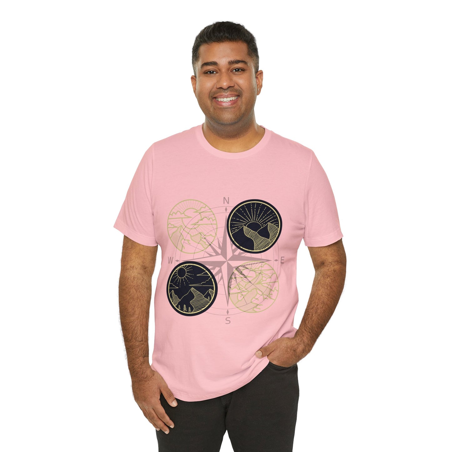 The Grumpy Cookies - Compass Short Sleeve Tee
