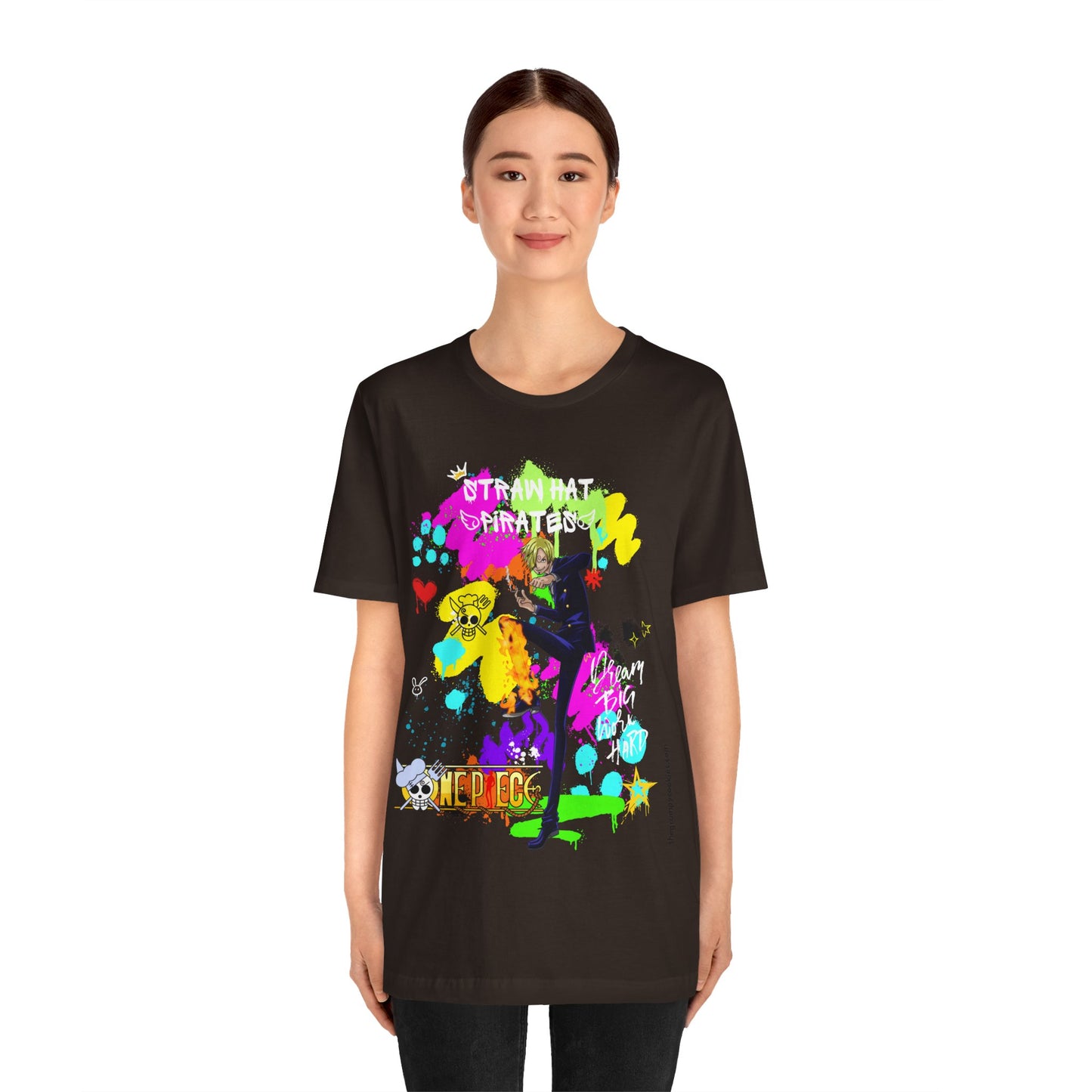 One Piece - Graffiti Sanji Unisex Jersey Short Sleeve Tee