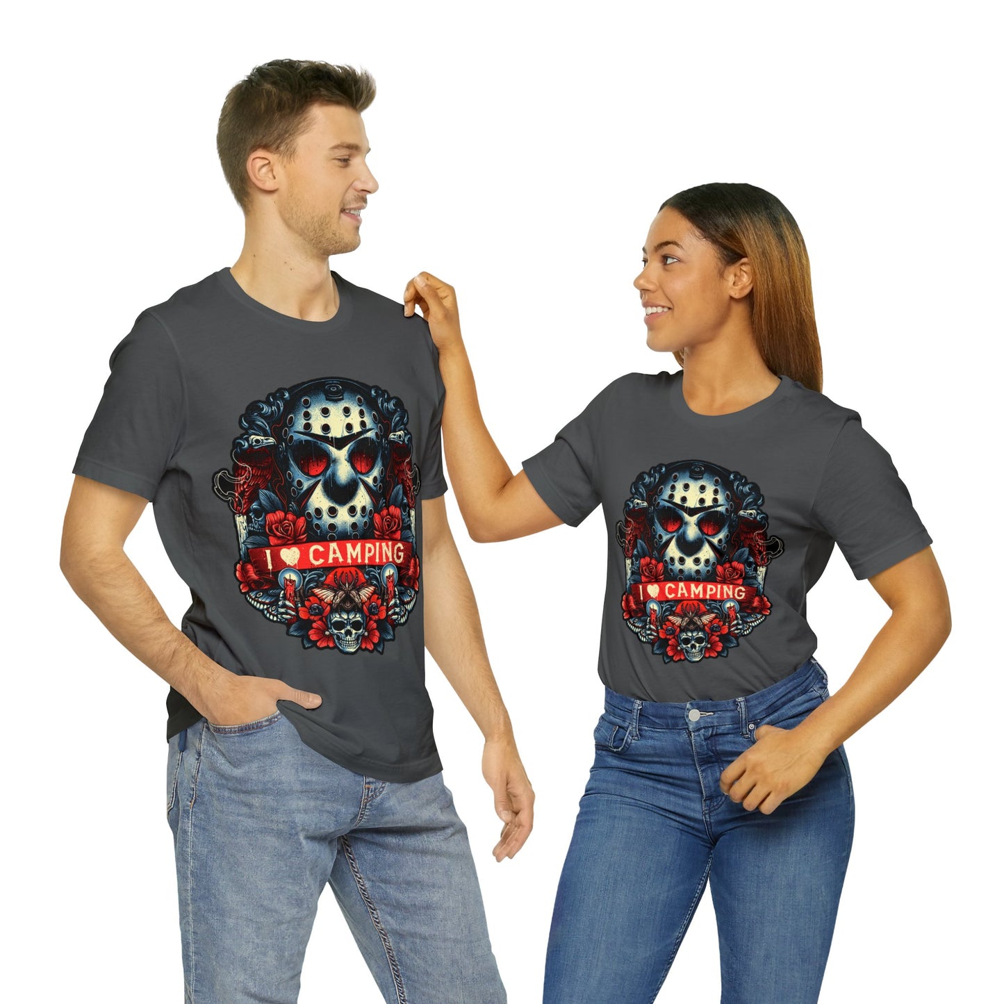 Friday the 13th - I Heart Camping Short Sleeve Tee