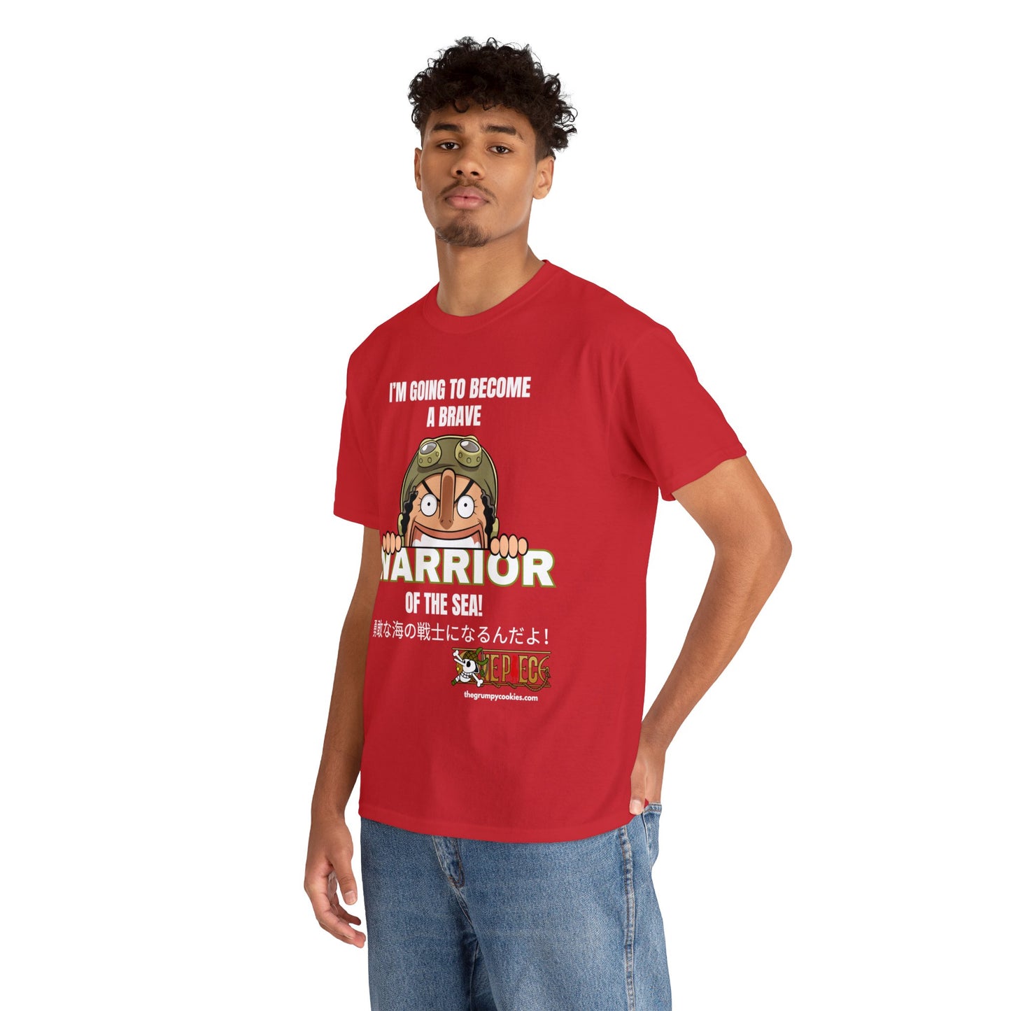 One Piece - Brave Warrior of the Sea Unisex Heavy Cotton Tee