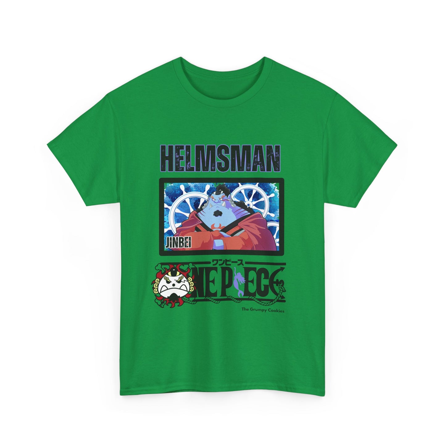 One Piece - Helmsman Jimbei Unisex Heavy Cotton Tee
